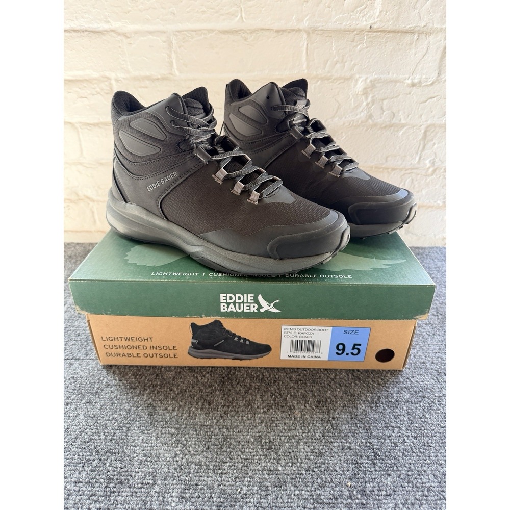 NEW Eddie Bauer Men's Rapoza Breathable Lightweight Outdoor Sneaker Boot Sz 9.5